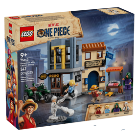 ასაწყობი კონსტრუქცია LEGO 75642-, One Piece, Showdown with Captain Smoker, Prefabricated Construction