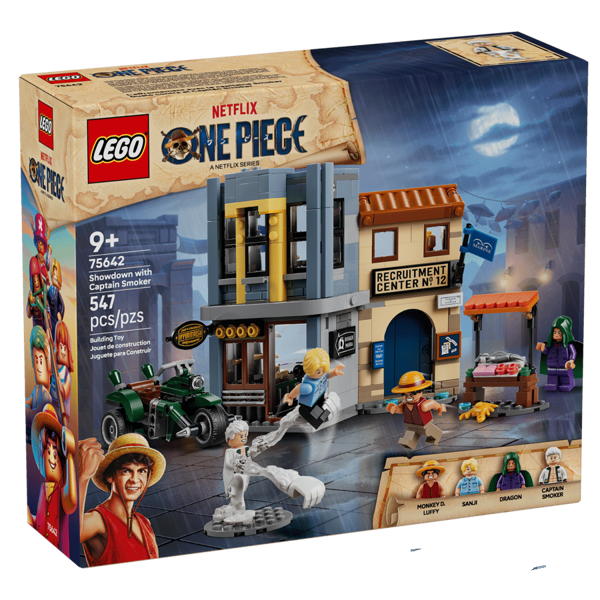 ასაწყობი კონსტრუქცია LEGO 75642-, One Piece, Showdown with Captain Smoker, Prefabricated Construction