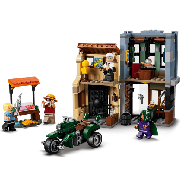 ასაწყობი კონსტრუქცია LEGO 75642-, One Piece, Showdown with Captain Smoker, Prefabricated Construction