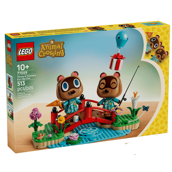 ასაწყობი კონსტრუქცია LEGO 77059, Animal Crossing, Timmy & Tommy's Fun Day Out, Prefabricated Construction