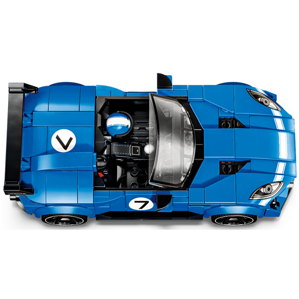 ასაწყობი კონსტრუქცია LEGO 77264 Speed Champions, Jaguar Project 7 & Land Rover Defender, Prefabricated Construction