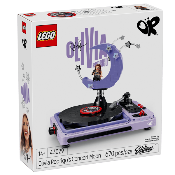 ასაწყობი კონსტრუქცია LEGO 43029- LEGO Editions, Olivia Rodrigo's Concert Moon, Prefabricated Construction