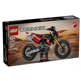 ასაწყობი კონსტრუქცია LEGO 42238 Technic, Ducati Desmo450 MX Factory Motorcycle, Prefabricated Construction