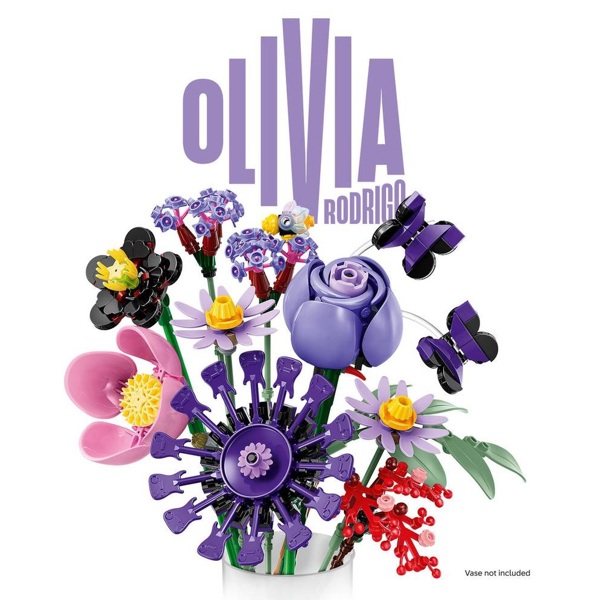 ასაწყობი კონსტრუქცია LEGO 11507 LEGO Editions, Olivia Rodrigo's Flower Bouquet, Prefabricated Construction