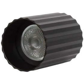 დაუნლაითი New Light C7201 GU10 Ø70 h95, Downlight, Black