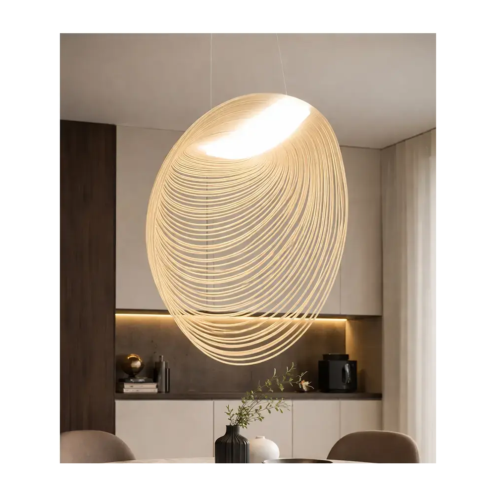 ჭაღი Pendent UX8126, Chandelier, Wood