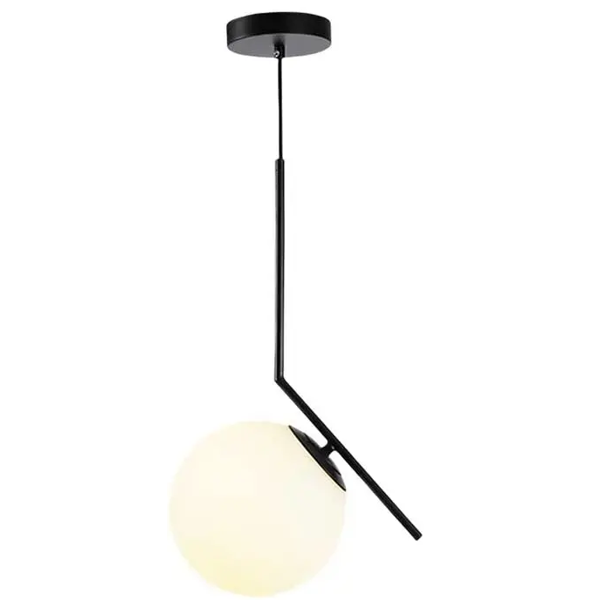 Chandelier Pendent E27 1 2712 GD, Black