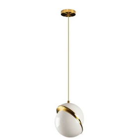 Chandelier Pendent E27 1 2491-250 BZ, Gold