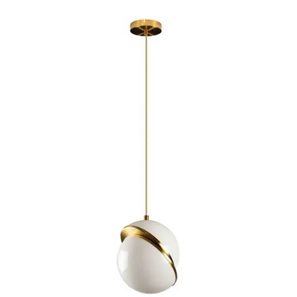 Chandelier Pendent E27 1 2491-250 BZ, Gold