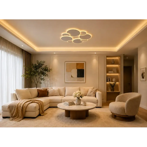 Chandelier Bella Mita 1004 WH+BK, Black