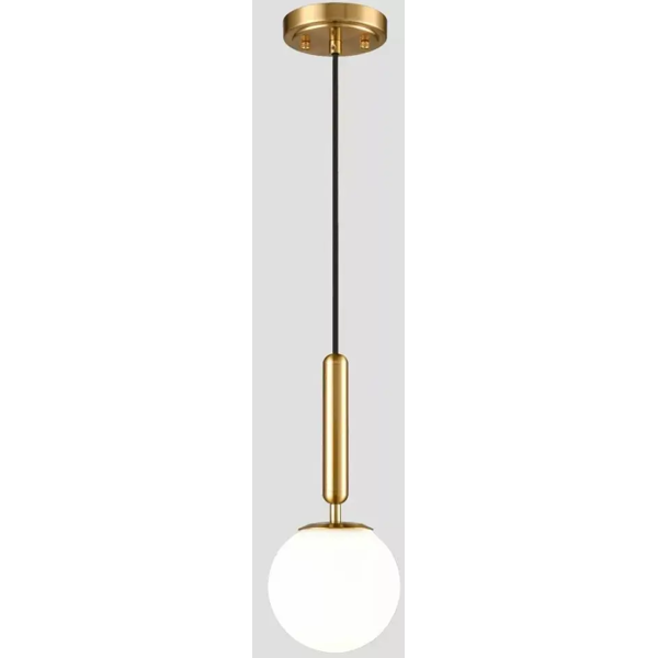 Chandelier Pendent E27 1 2711 GD, Gold