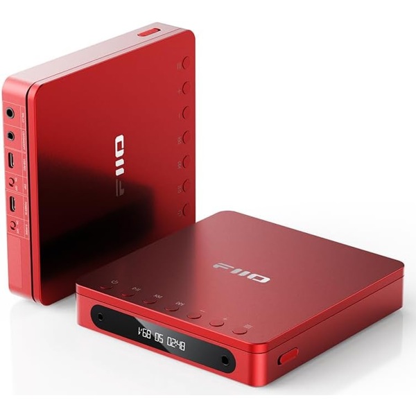 CD ფლეერი FiiO DM13 DAC Portable Bluetooth CD Player Hi-Res Red