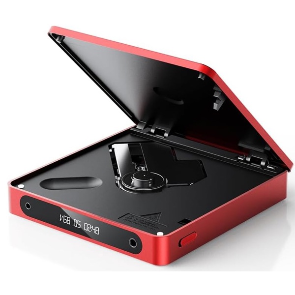 CD ფლეერი FiiO DM13 DAC Portable Bluetooth CD Player Hi-Res Red