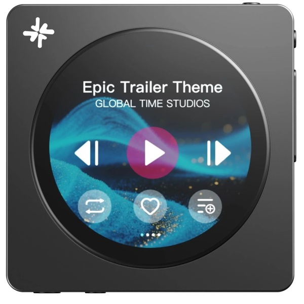 Hi-Res აუდიო პლეერი FiiO SNOWSKY DISC F5381D HiFi Music Player, Dual DAC Digital Audio Player, Bluetooth 5.4 LDAC, Touchscreen Black