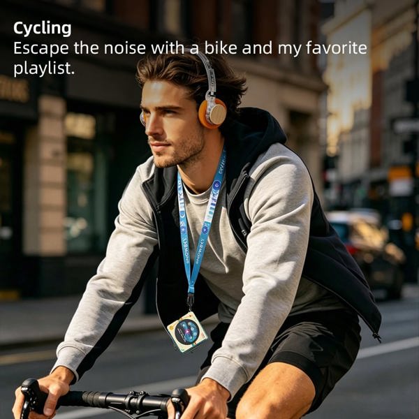 Hi-Res აუდიო პლეერი FiiO SNOWSKY DISC F5381D HiFi Music Player, Dual DAC Digital Audio Player, Bluetooth 5.4 LDAC, Touchscreen Blue