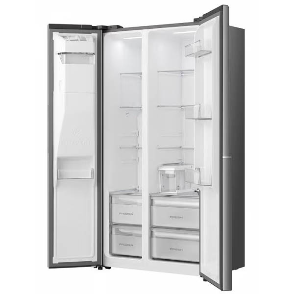 მაცივარი Gorenje NRS917161XI, 528L, A+, 40dB, Refrigerator, Silver