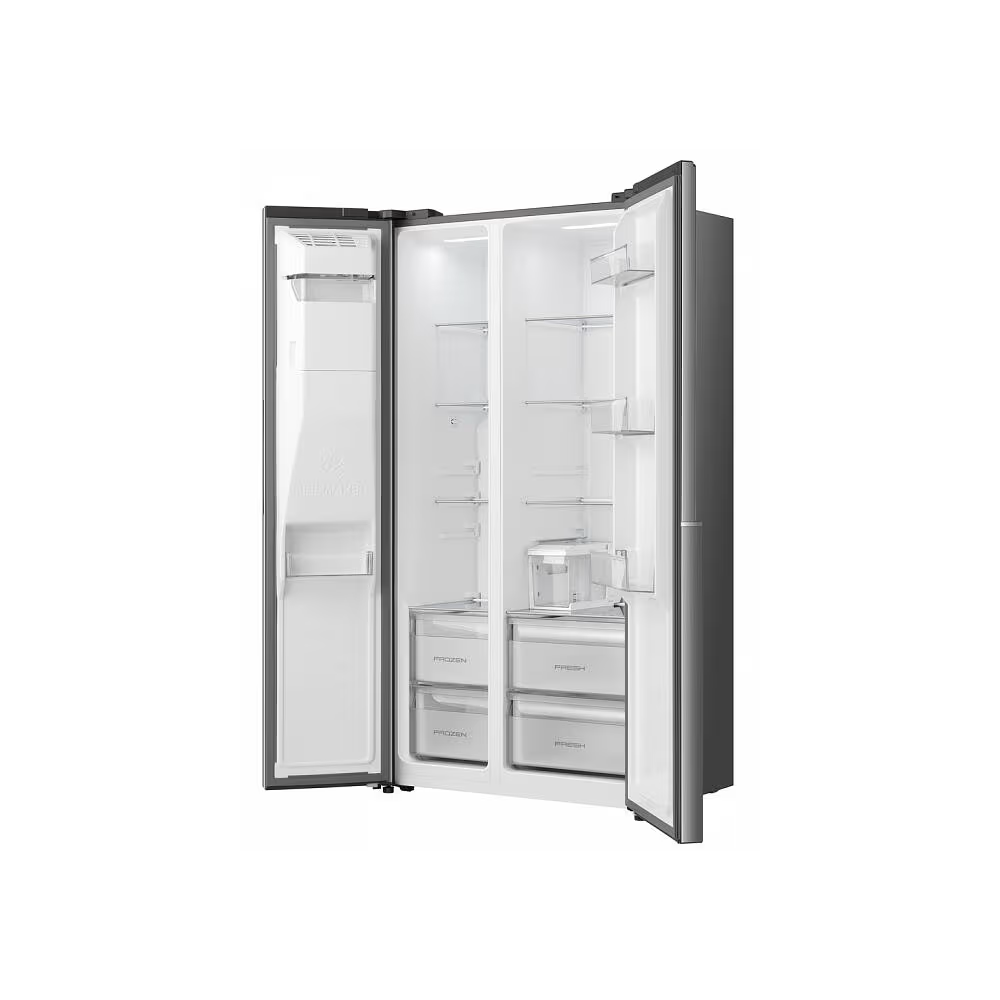 Refrigerator Gorenje NRS917161XI, 528L, A+, 40dB, Silver
