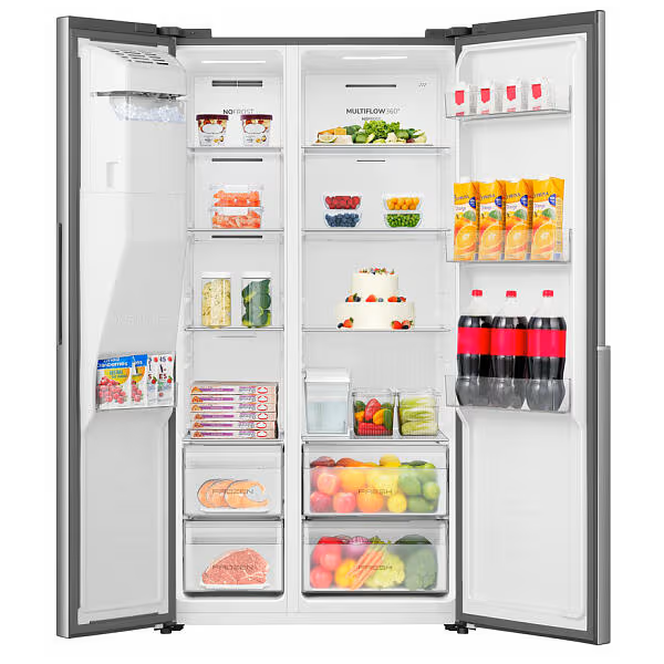 მაცივარი Gorenje NRS917161XI, 528L, A+, 40dB, Refrigerator, Silver