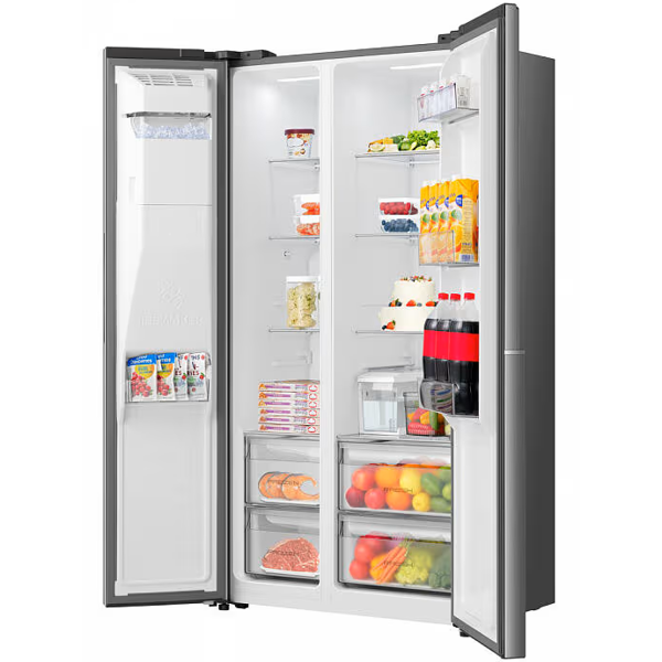 მაცივარი Gorenje NRS917161XI, 528L, A+, 40dB, Refrigerator, Silver