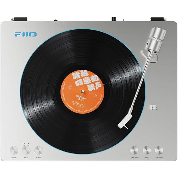ფირსაკრავი FiiO TT13 Automatic Bluetooth Vinyl Turntable, RCA Silver