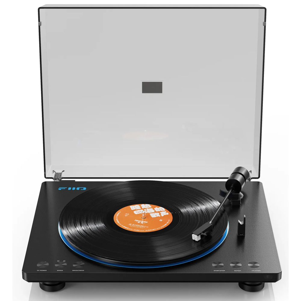 FiiO TT13 Automatic Bluetooth Vinyl Turntable, RCA Black