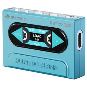 FiiO SNOWSKY Retro NANO F3085B 3.5mm + 4.4mm Jack, Type-C, Bluetooth DAC And Headphone Amplifier, Blue