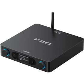 FiiO BR15 R2R (F3132B) Optical, Coaxial, RCA, XLR, Type-C, Hi-Res Bluetooth Audio Receiver and DAC Black
