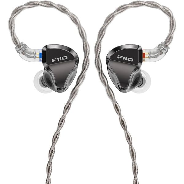 ყურსასმენი FiiO JH5 1DD 4BA Hybrid 5 Drivers HiFi in-Ear Earphone, Detachable 0.78mm 2 Pin Cable 3.5mm Plug for IOS/Android