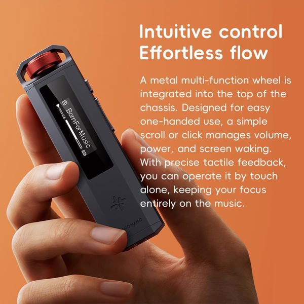 Hi-Res აუდიო პლეერი FiiO F4403E SNOWSKY ECHO NANO, 3.5mm, microSD, Portable High Resolution Music Player Black