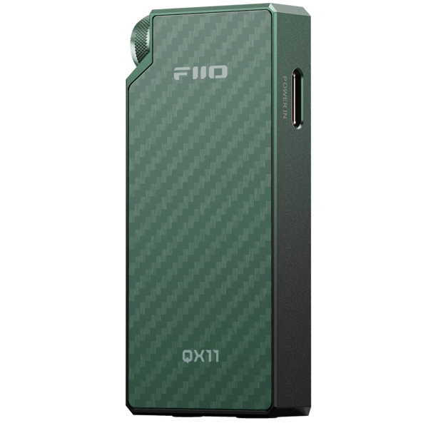 DAC And Headphone Amplifier FiiO QX11 (F3012Q), Type-C, 3.5mm, 4.4mm, Green