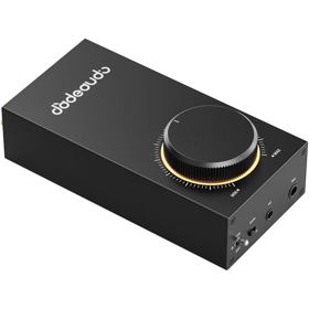 FiiO F3001 JadeAudio High-Power Hi-Fi Desktop Headphone Amplifier GGIGAS 1, RCA, 3.5mm, 4.4mm, Black