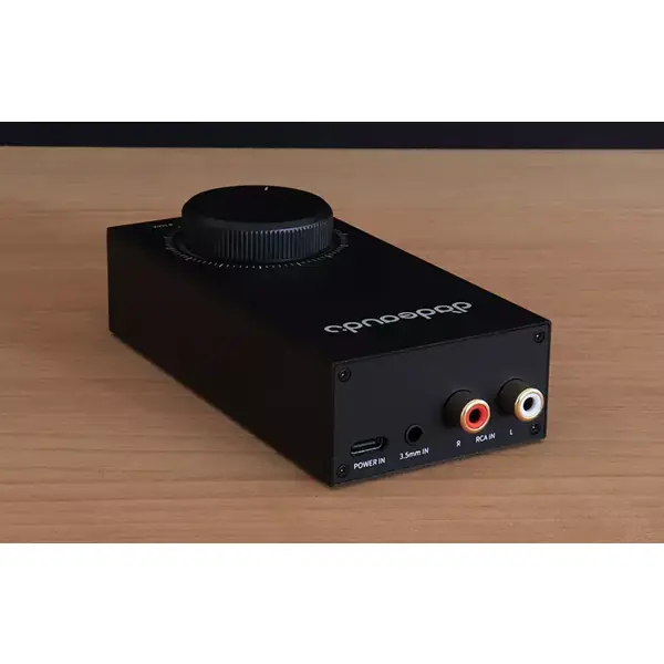 FiiO F3001 JadeAudio High-Power Hi-Fi Desktop Headphone Amplifier GGIGAS 1, RCA, 3.5mm, 4.4mm, Black