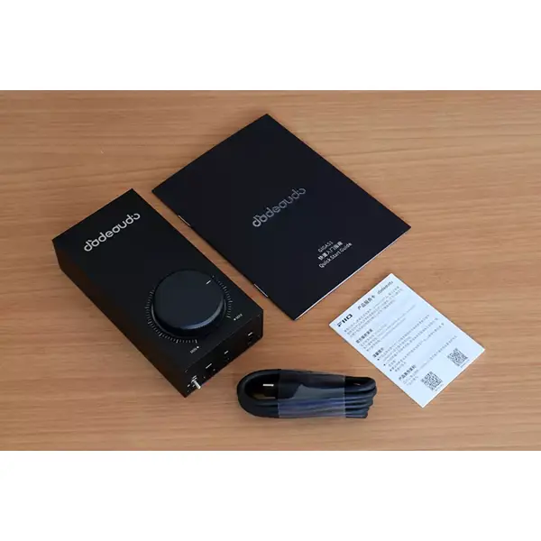 FiiO F3001 JadeAudio High-Power Hi-Fi Desktop Headphone Amplifier GGIGAS 1, RCA, 3.5mm, 4.4mm, Black