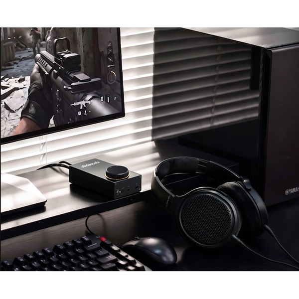 FiiO F3001 JadeAudio High-Power Hi-Fi Desktop Headphone Amplifier GGIGAS 1, RCA, 3.5mm, 4.4mm, Black