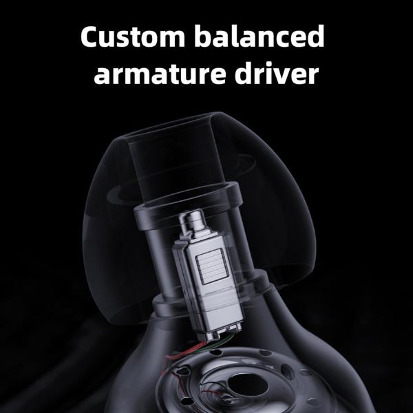 ყურსასმენი FiiO FH11 1BA+1dynamic driver Headphones Wired 3.5mm Black
