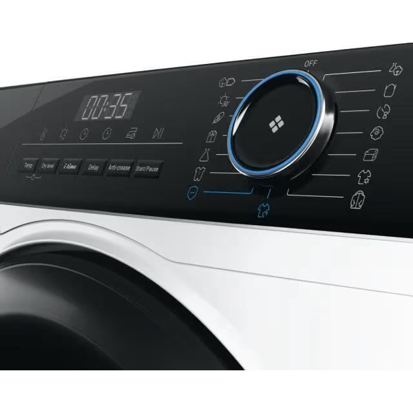 სარეცხის საშრობი მანქანა Haier HD90-A3939S, A+++, 9Kg, 65dB, Washing Dryer, White