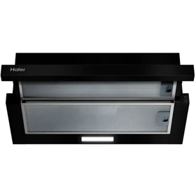ჩასაშენებელი გამწოვი Haier HVQ-S2601B, 650m³/h, Built-in Hood, Black
