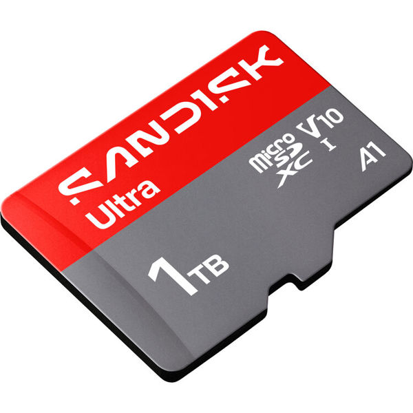 Memory Card SanDisk SDSQUJQ-1T00-GZ6MA, 1TB, microSDXC, UHS-I C10, U1, V10, Black