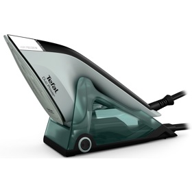 ორთქლის უთო Tefal JF4031E0 DUO POWER, 1700W, 0.4L, Steam Iron, Eucalyptus/Black