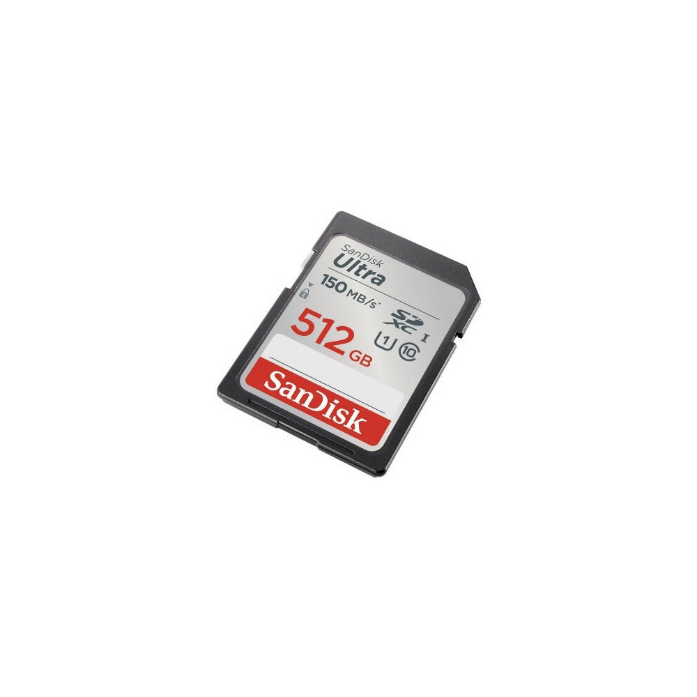 მეხსიერების ბარათი SanDisk SDSDUNC-512G-GN6IN Ultra, 512GB, SDXC, UHS-I C10, Black