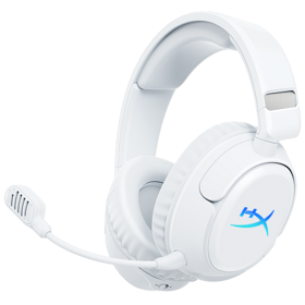 Gaming Headset HyperX B5VC5AA Cloud Flight 2, Wireless, Bluetooth, USB, White