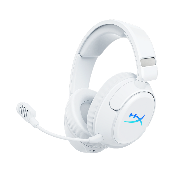 Gaming Headset HyperX B5VC5AA Cloud Flight 2, Wireless, Bluetooth, USB, White