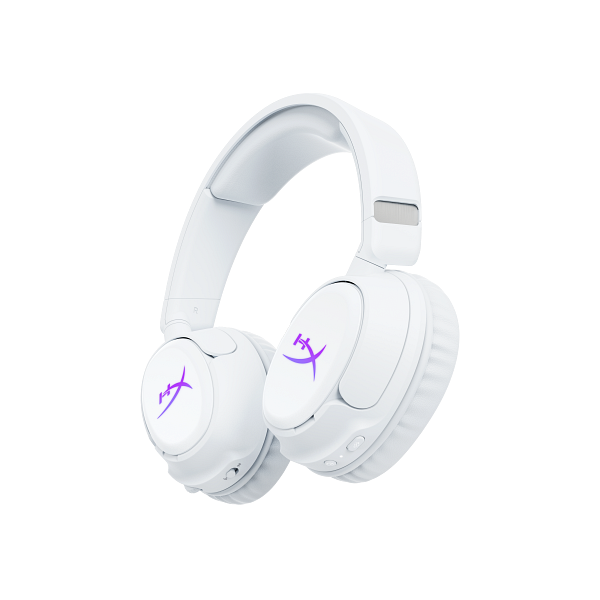 Gaming Headset HyperX B5VC5AA Cloud Flight 2, Wireless, Bluetooth, USB, White