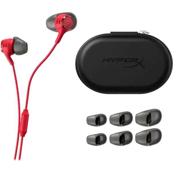 Headphones HyperX BN7S0AA Cloud Earbuds III, Wired, 3.5mm, Red