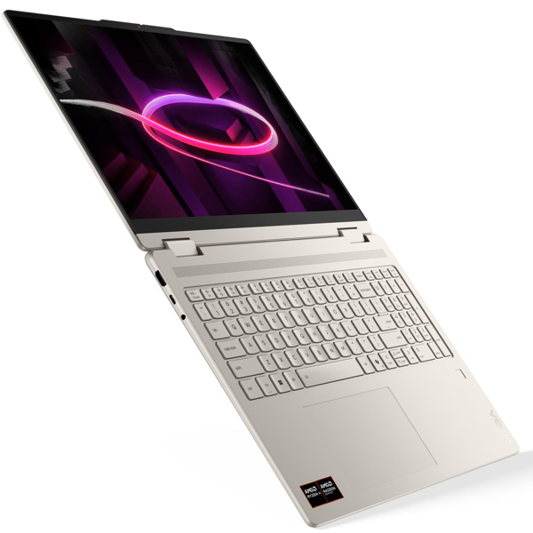 Notebook Lenovo 83TF004RKG Yoga 7 2-in-1 16AGP11, 16", Ryzen AI 7-445, 24GB, 2TB SSD, Integrated, W11H, Seashell