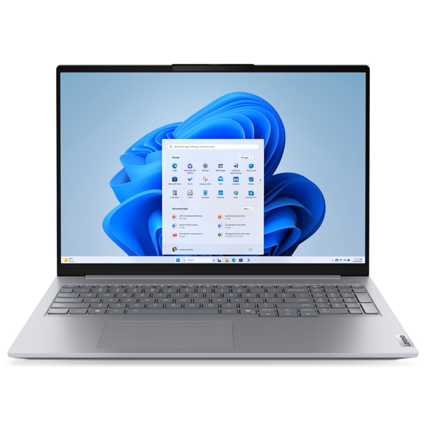 Notebook Lenovo 21SK00S9KL ThinkBook 16 G8 IAL, 16", Ultra 5-135H, 16GB, 512GB SSD, Integrated, W11H, Arctic Grey