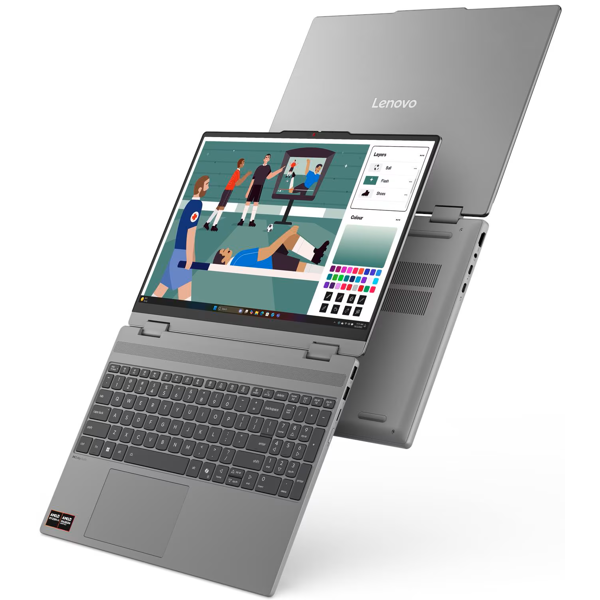 Notebook Lenovo 83UM0043KG IdeaPad 5, 15.3", Ryzen AI 5-430, 16GB, 512GB SSD, Integrated, W11H, Grey