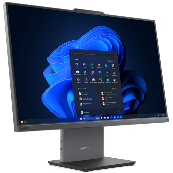 All In One კომპიუტერი Lenovo 13QH003XGW ThinkCentre neo 50a 24 Gen 6 LNL, 23.8", Ultra 7-256V, 16GB, 512GB SSD, Integrated, Grey