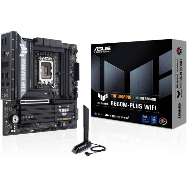 Motherboard Asus TUF 90MB1JV0-M0EAY0 GAMING B860M-PLUS WIFI, LGA1851, DDR5, 256GB