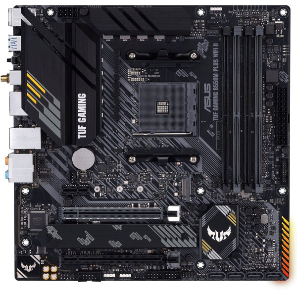 Motherboard Asus TUF 90MB19Y0-M0EAY0 GAMING B550M-PLUS WIFI II, AM4, DDR4, 128GB